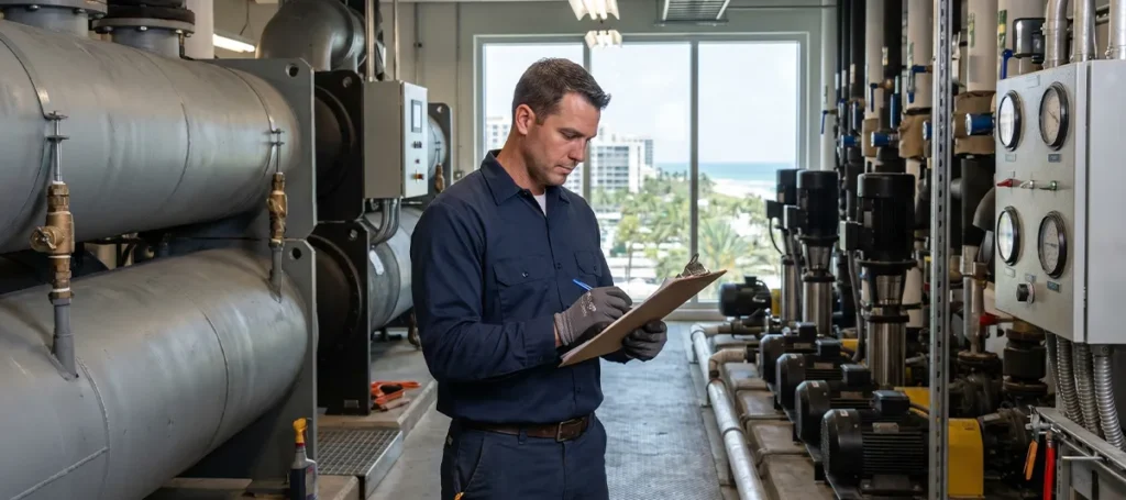 Florida HVAC contractor compliance documentation for AIM Act refrigerant regulations