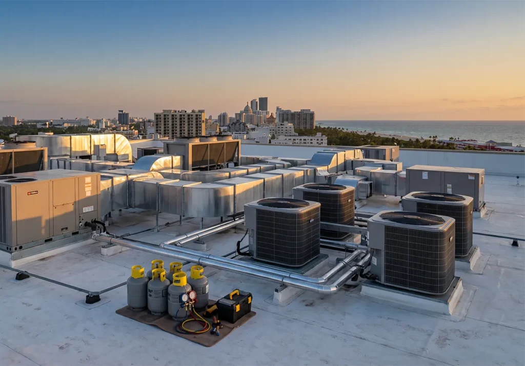 AIM Act refrigerant phasedown guide for Florida HVAC contractors